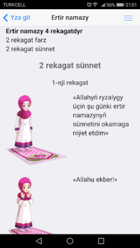 Herunterladen Namaz Kitaby Bücher und Leitfäden für Android Bildschirmfoto 3