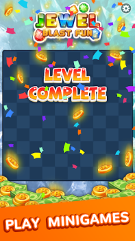 Herunterladen Jewel Blast Fun Gelegentlich für Android Bildschirmfoto 3