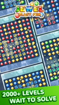 Herunterladen Jewel Blast Fun Gelegentlich für Android Bildschirmfoto 5