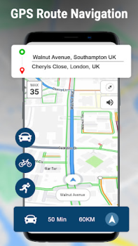 Herunterladen GPS-Erdkarte Satellitenansicht Karten & Navigation für Android Bildschirmfoto 2