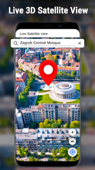 Herunterladen GPS-Erdkarte Satellitenansicht Karten & Navigation für Android Bildschirmfoto 7