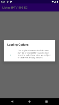 Herunterladen Listas IPTV 593 EC Unterhaltung für Android Bildschirmfoto 2