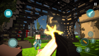 Herunterladen Voxel World: Sandbox Online Simulatoren für Android Bildschirmfoto 7