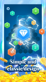 Herunterladen Lucky 2048: Earn Coins Gelegentlich für Android Bildschirmfoto 2
