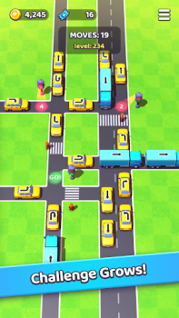 Herunterladen Car Out! Auto Parken Spiel Puzzle-Spiele für Android Bildschirmfoto 4