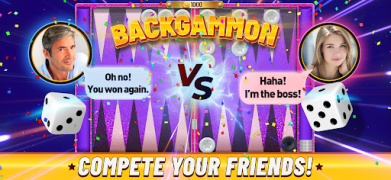 Herunterladen Backgammon Plus: Brettspiele Brettspiele für Android Bildschirmfoto 3