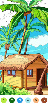 Herunterladen Pop Color - Malen nach Zahlen Brettspiele für Android Bildschirmfoto 2