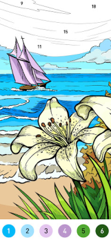Herunterladen Pop Color - Malen nach Zahlen Brettspiele für Android Bildschirmfoto 4