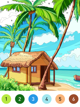 Herunterladen Pop Color - Malen nach Zahlen Brettspiele für Android Bildschirmfoto 7