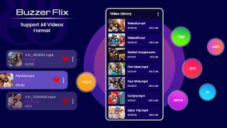Herunterladen Buzzer Flix Unterhaltung für Android Bildschirmfoto 3