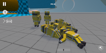 Herunterladen Simple Car Simulator: Crash 3D Simulatoren für Android Bildschirmfoto 2