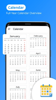 Herunterladen Kalender 2024 Arbeit für Android