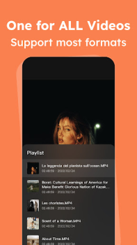 Herunterladen iPlayer Lite- Video Plalyer Video-Player und -Editoren für Android Bildschirmfoto 2