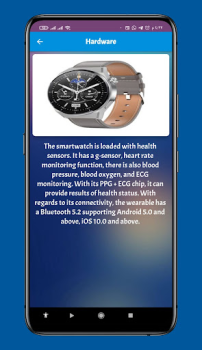 Herunterladen GT3 Max Smartwatch guide Bildung für Android Bildschirmfoto 2