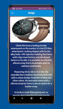 Herunterladen GT3 Max Smartwatch guide Bildung für Android Bildschirmfoto 3