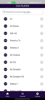 Herunterladen GSE Smart IPTV - Player Video-Player und -Editoren für Android Bildschirmfoto 5