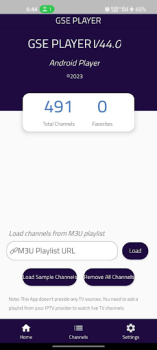 Herunterladen GSE Smart IPTV - Player Video-Player und -Editoren für Android Bildschirmfoto 6