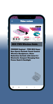 Herunterladen M19 TWS Wireless Guide Bücher und Leitfäden für Android Bildschirmfoto 5