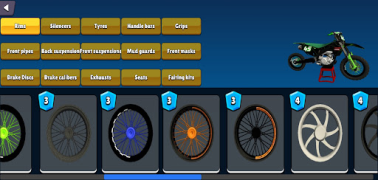 Herunterladen Wheelie King 6 Rennen für Android Bildschirmfoto 6