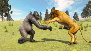 Herunterladen Angry Wild Gorilla Animal Game Abenteuer für Android