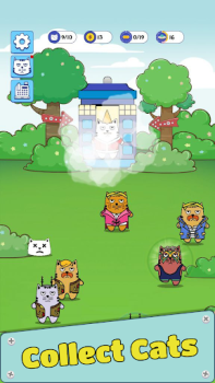 Herunterladen Cat Clan: Aliens Defence Gelegentlich für Android Bildschirmfoto 6