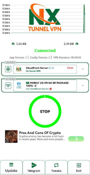 Herunterladen Nx Tunnel Vpn Werkzeuge für Android Bildschirmfoto 4