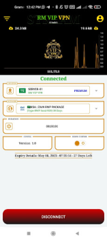 Herunterladen RM VIP VPN - Safer Internet Werkzeuge für Android Bildschirmfoto 6