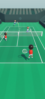 Herunterladen Twin Tennis Sport Spiele für Android Bildschirmfoto 3