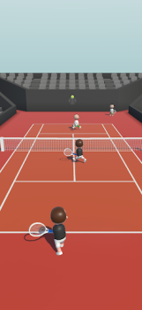 Herunterladen Twin Tennis Sport Spiele für Android Bildschirmfoto 4