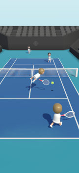 Herunterladen Twin Tennis Sport Spiele für Android Bildschirmfoto 5
