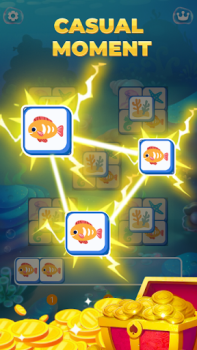 Herunterladen Ocean Match: Earn Coins Gelegentlich für Android Bildschirmfoto 3