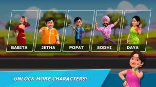 Herunterladen Bhide Scooter Race| TMKOC Game Rennen für Android Bildschirmfoto 3
