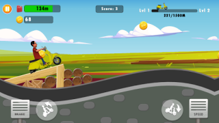 Herunterladen Bhide Scooter Race| TMKOC Game Rennen für Android Bildschirmfoto 5