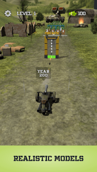 Herunterladen Tank N Run: Modern Army Race Arkade für Android Bildschirmfoto 3