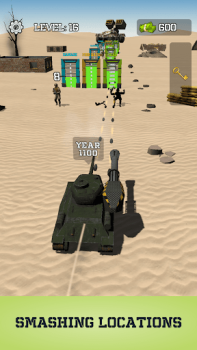 Herunterladen Tank N Run: Modern Army Race Arkade für Android Bildschirmfoto 4
