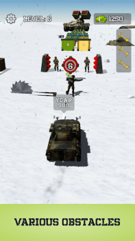 Herunterladen Tank N Run: Modern Army Race Arkade für Android Bildschirmfoto 5