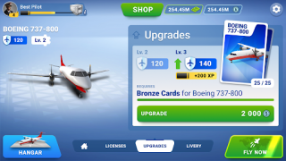 Herunterladen Aeroworld: Flight Game Simulatoren für Android Bildschirmfoto 2
