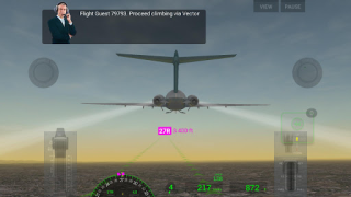 Herunterladen Aeroworld: Flight Game Simulatoren für Android Bildschirmfoto 7