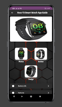 Herunterladen Hoco Y3 Smart Watch App Guide Werkzeuge für Android Bildschirmfoto 5
