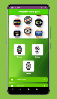 Herunterladen T700s Smart Watch guide Werkzeuge für Android Bildschirmfoto 5