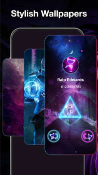 Herunterladen Bunter Anrufbildschirm Personalisierung für Android Bildschirmfoto 2