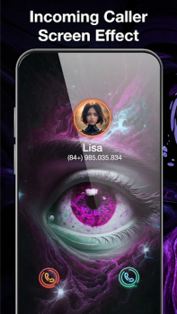 Herunterladen Bunter Anrufbildschirm Personalisierung für Android Bildschirmfoto 3