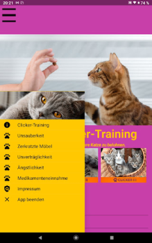 Herunterladen Katzen Clicker Training Light Wohnung und Haus für Android Bildschirmfoto 2