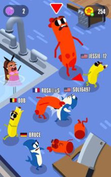 Herunterladen Sausage Wars.io Arkade für Android Bildschirmfoto 6