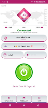 Herunterladen Lily UDP Plus - High Speed Werkzeuge für Android Bildschirmfoto 3