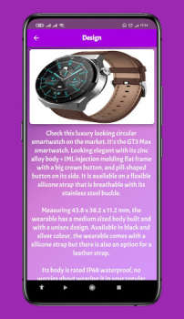 Herunterladen GT3 Max Smartwatch guide Werkzeuge für Android Bildschirmfoto 5