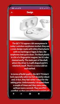 Herunterladen QCY T13 Earbuds Guide Werkzeuge für Android Bildschirmfoto 5