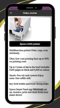 Herunterladen Epson L3256 printer Guide Bildung für Android Bildschirmfoto 4