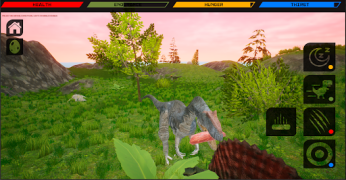 Herunterladen Allosaurus Dinosaur Simulator Simulatoren für Android Bildschirmfoto 2