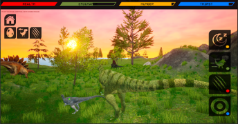 Herunterladen Allosaurus Dinosaur Simulator Simulatoren für Android Bildschirmfoto 3